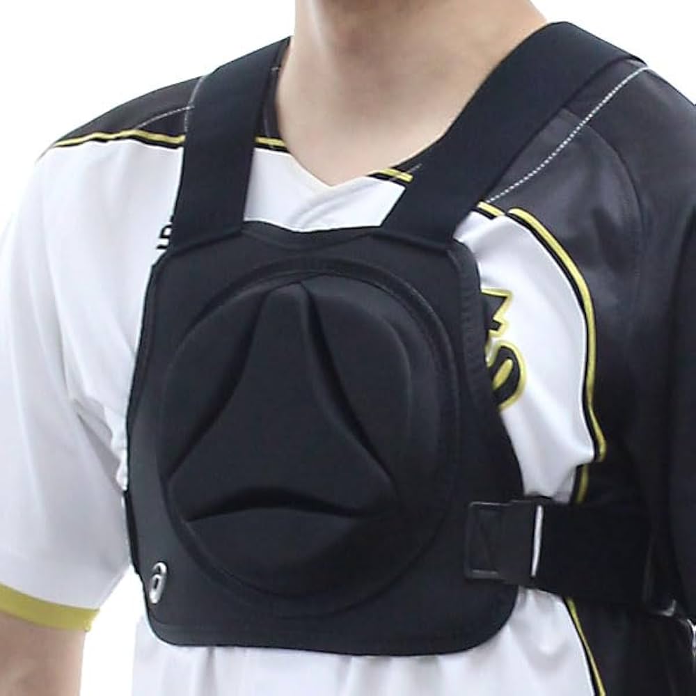 ミズノ アシックス 胸部 保護パッド 野球 ソフトボール 硬式 軟式 MIZUNO ミズノ 野球 硬式・軟式・ソフトボール用 胸部保護パッド